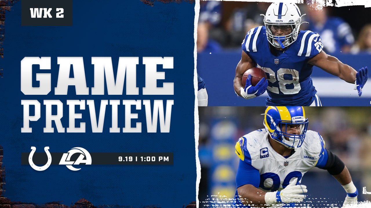 Game Preview Colts Vs. Rams