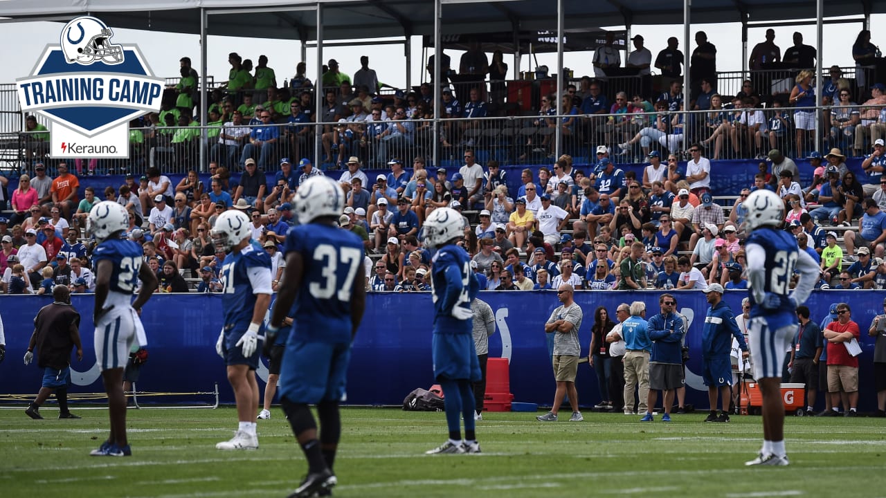 Indianapolis Colts camp training Westfield Grand Park football NFL