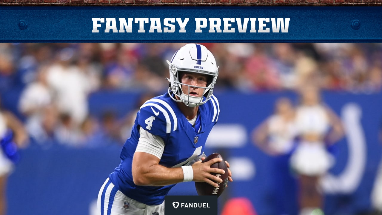 2022 Colts Fantasy Preview: Week 9 vs. Patriots