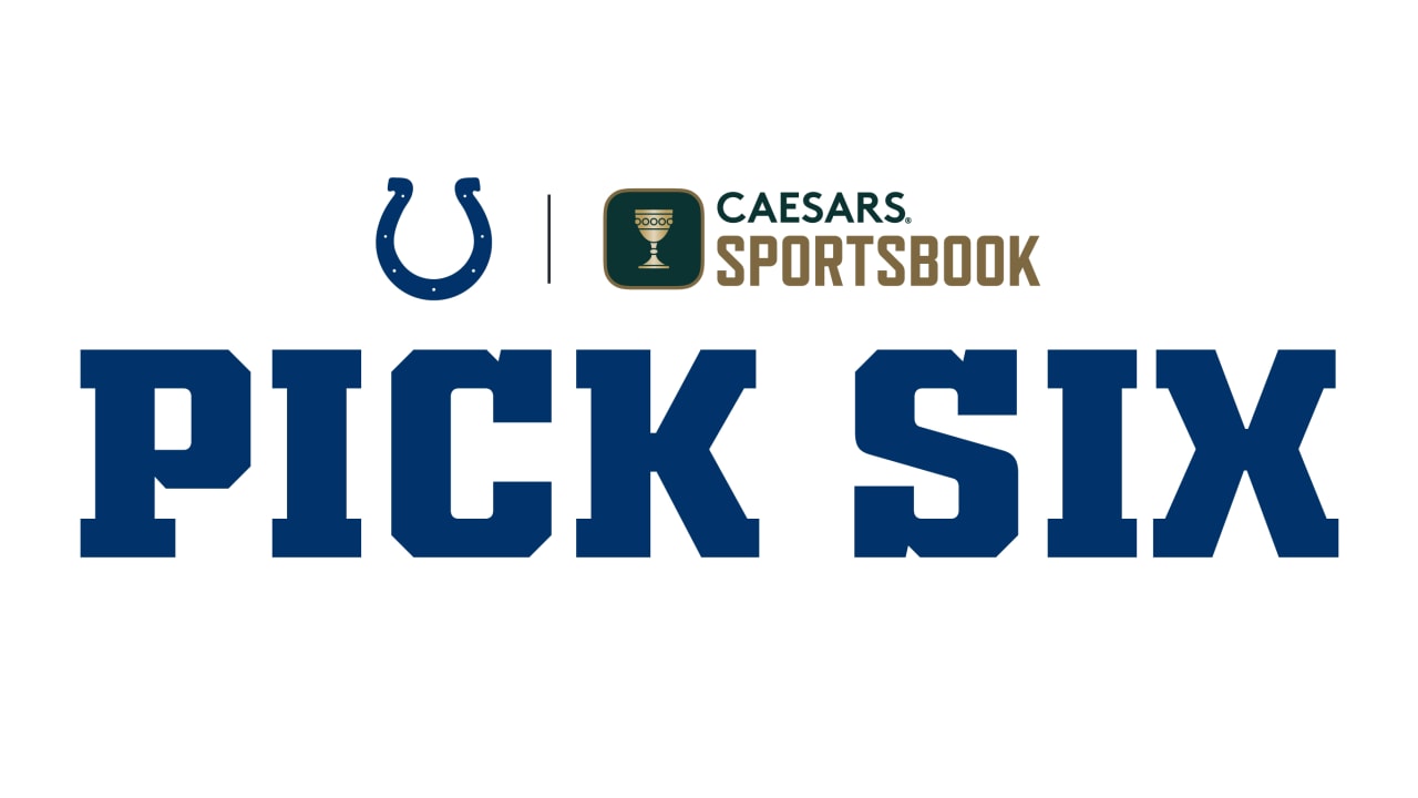 Colts, Caesars and Genius Sports join forces to launch new “Pick Six” game