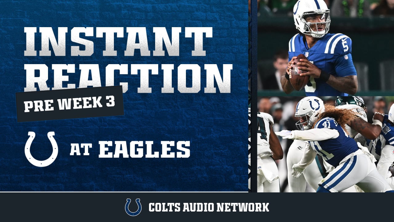 Colts vs Eagles highlights, score updates from NFL preseason action