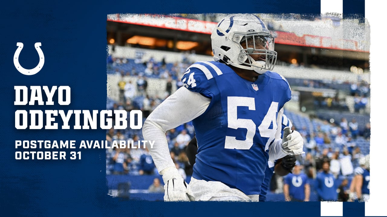 Colts' player of the game vs. Vikings: DL Dayo Odeyingbo