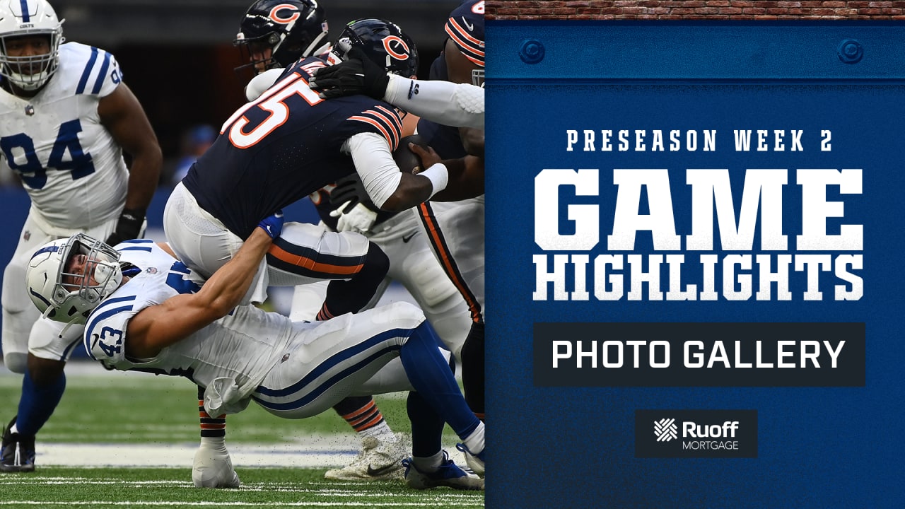 Live updates and highlights from Bears' preseason game vs. Colts