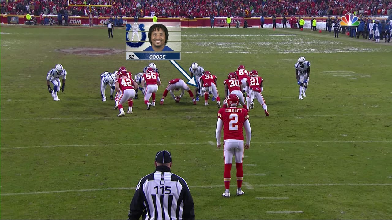 HIGHLIGHT: Najee Goode's GREAT punt block leads to Colts' TD