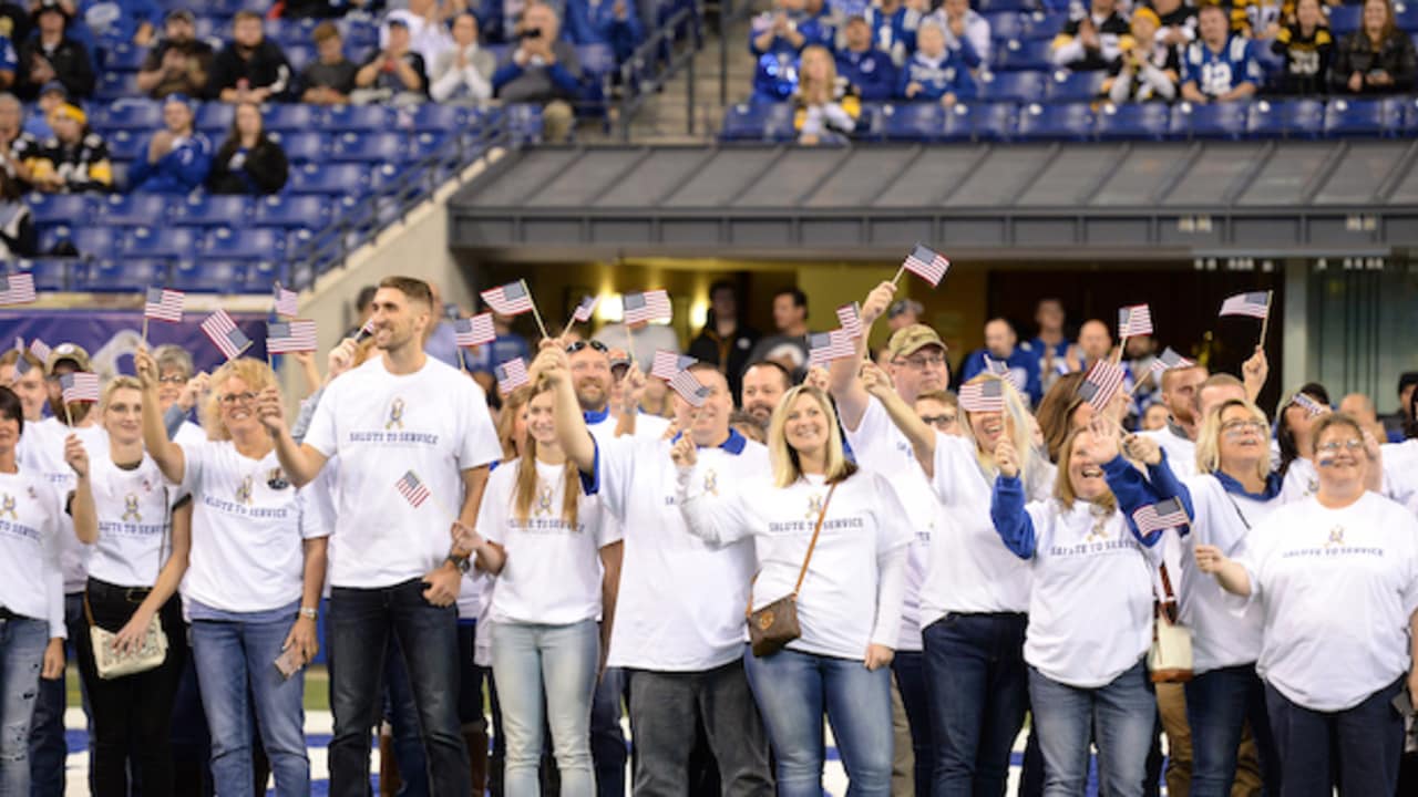 Colts join 'Salute to Service' to honor military at Nov. 20 game