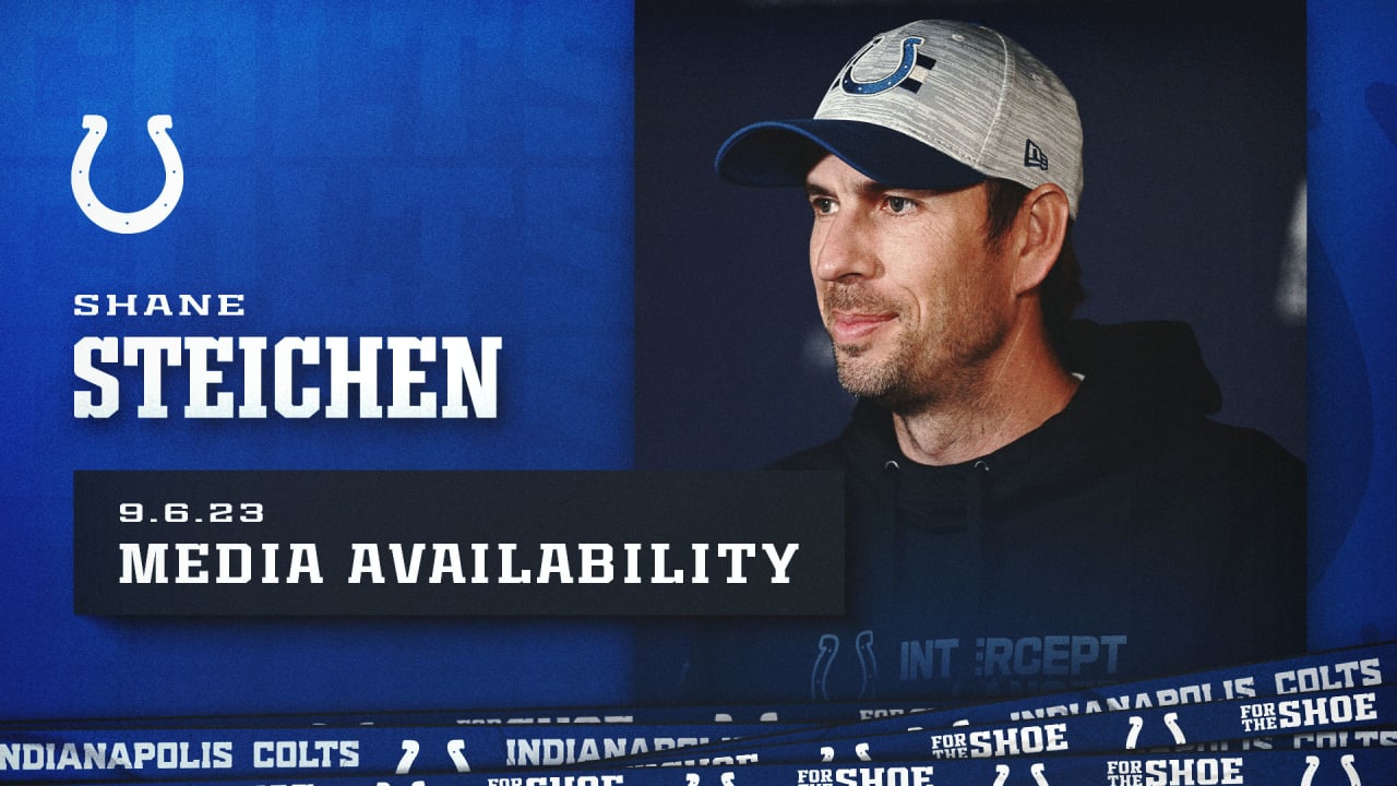 Colts introduce Shane Steichen as head coach