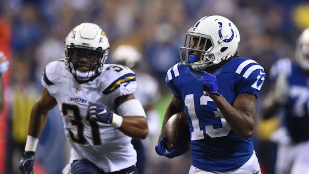 Colts' T.Y. Hilton out to pass Atlanta's Julio Jones for yardage