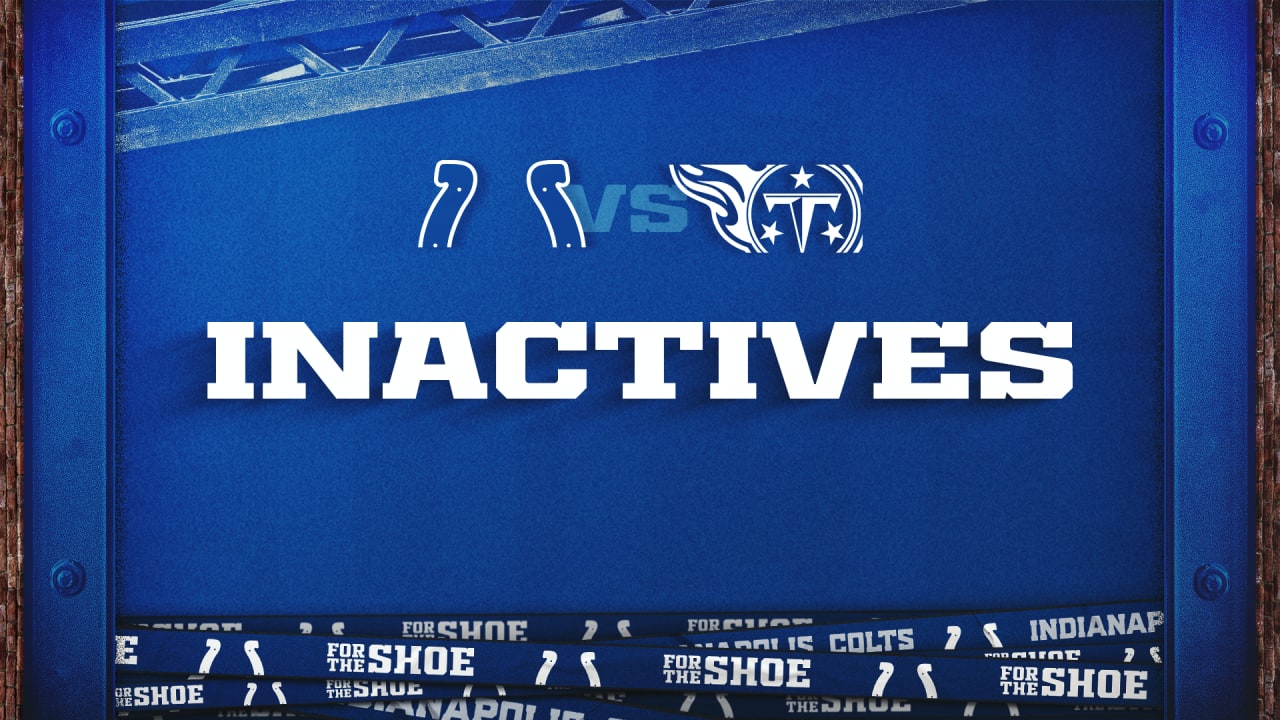 NFL Inactives, Inactive Players