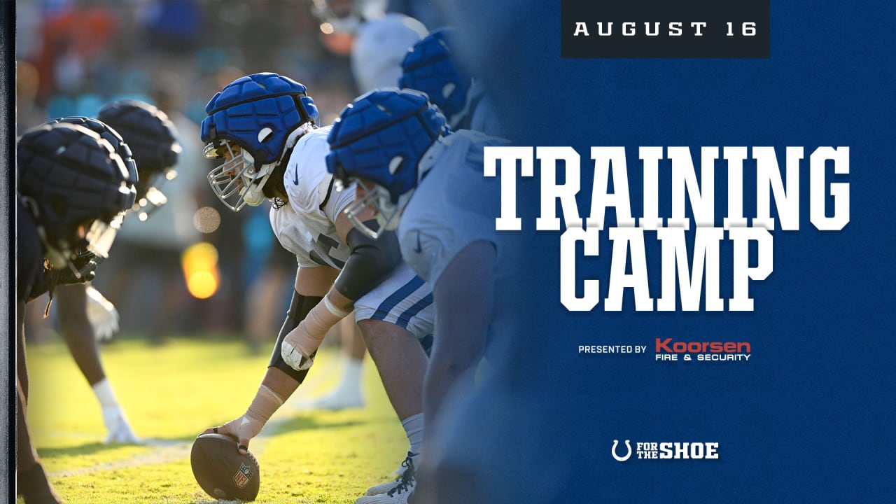 Colts announce 2021 training camp schedule with fans, 100