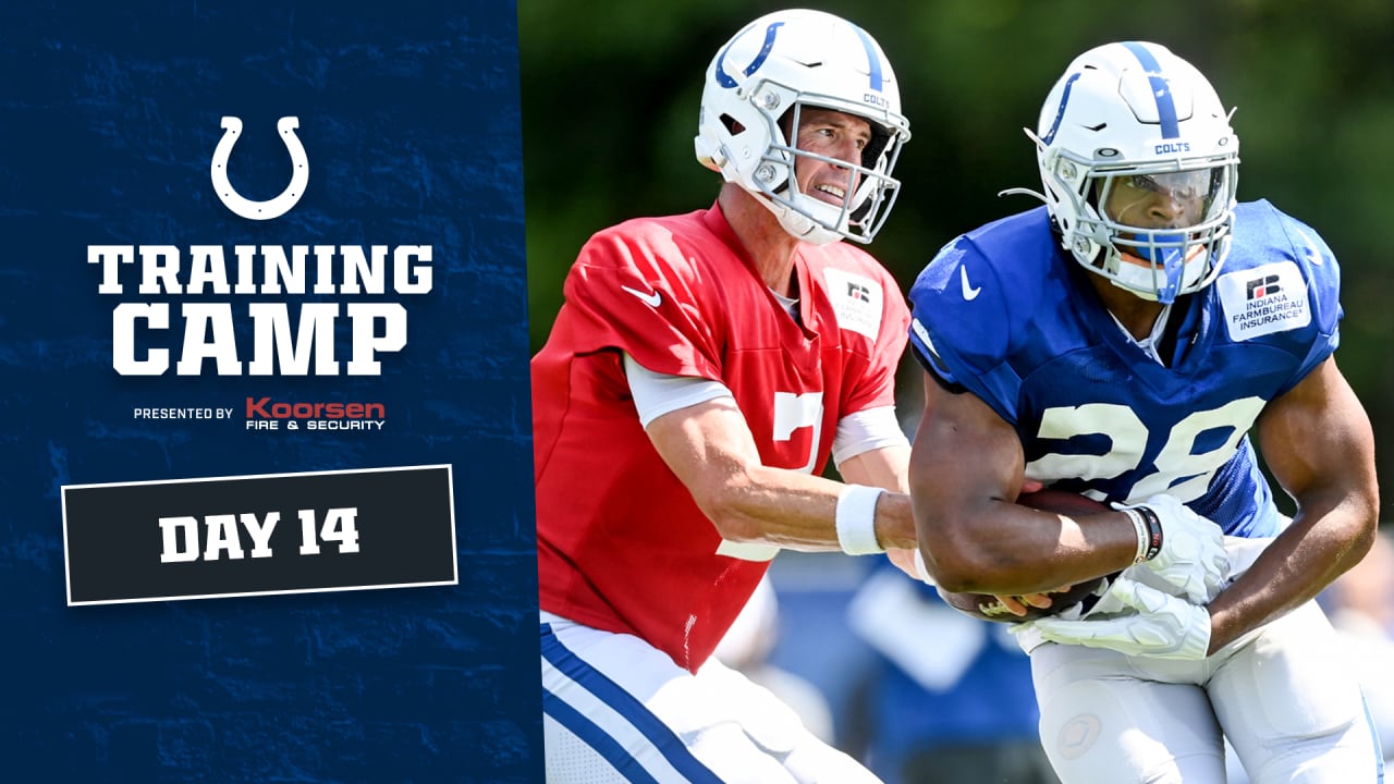 See Colts Camp Monday, Aug. 8, 2022