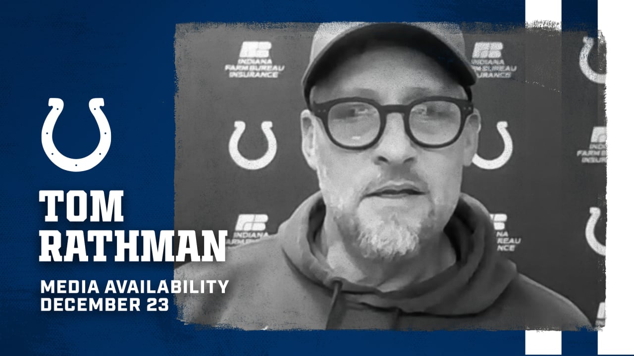 Colts RB Coach Tom Rathman on progress of Nyheim Hines