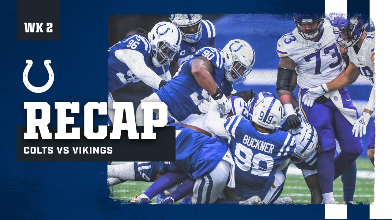 Indianapolis Colts at Minnesota Vikings: Second quarter recap and