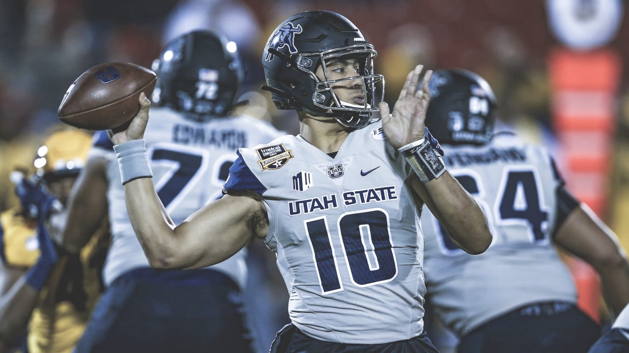 Utah State QB Jordan Love stands out at first Senior Bowl practice