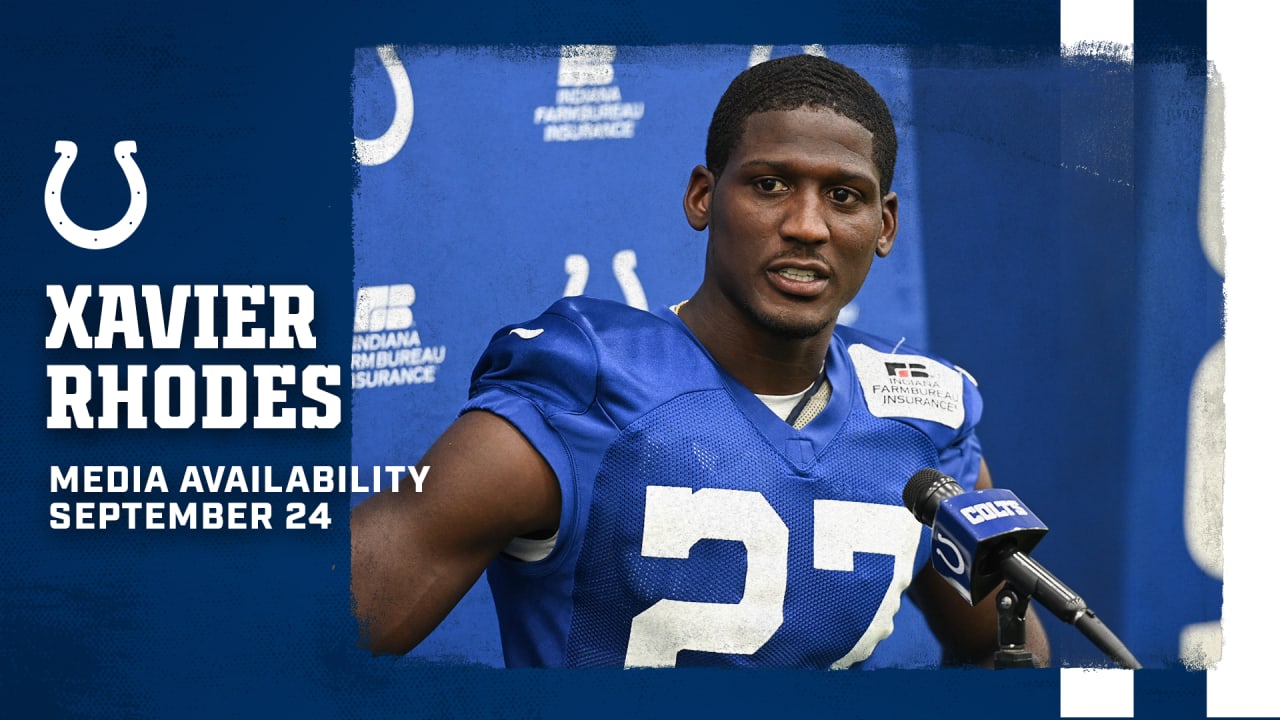 Xavier Rhodes: Colts at Titans, Week 3