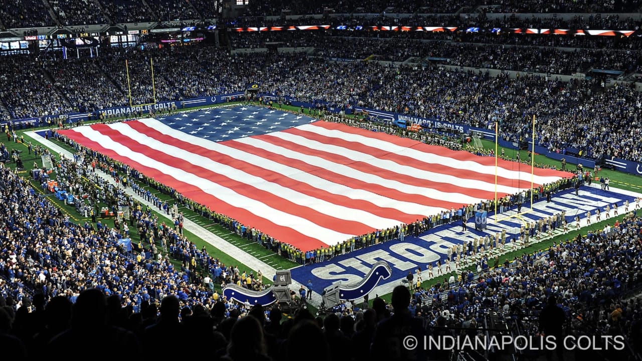 BEST NFL Indianapolis Colts Salute To Service - Honor Veterans And