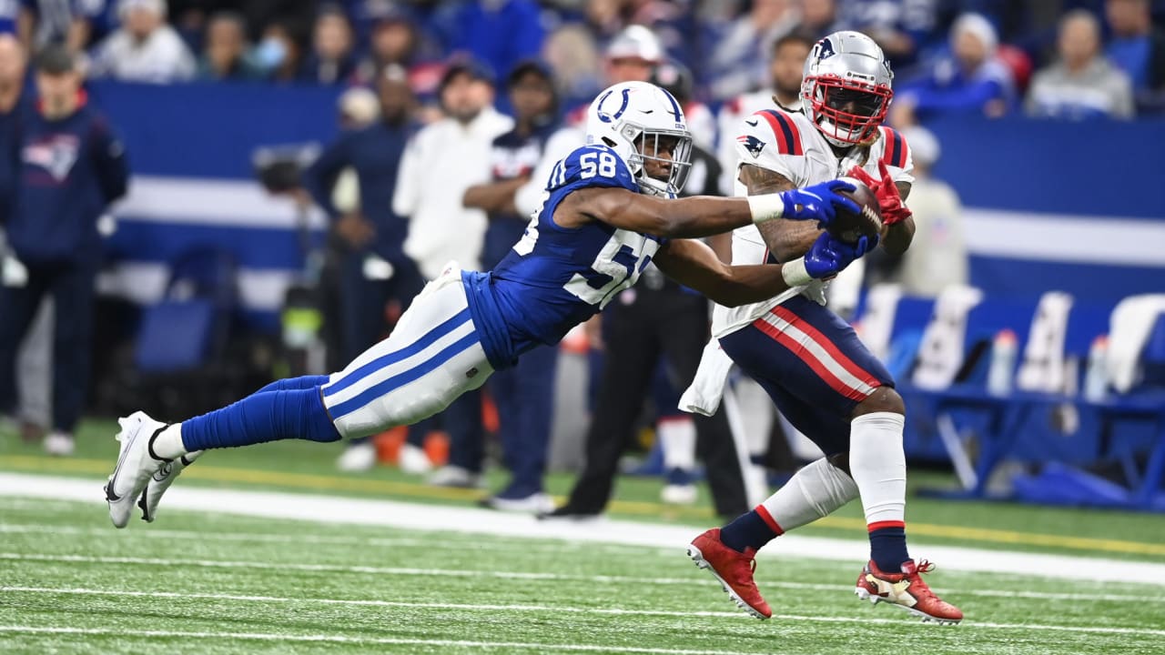 Patriots stuff Colts at goal line for hard-fought road win - The