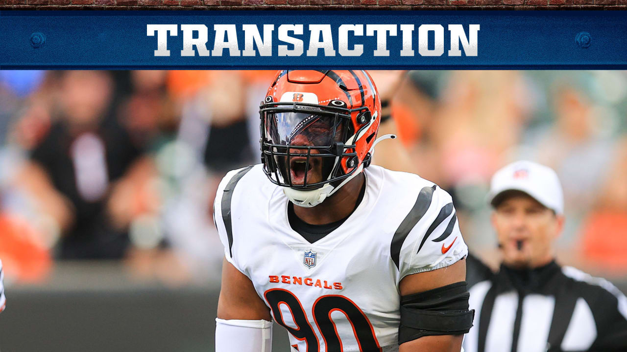 Colts Sign DE Khalid Kareem Off Cincinnati Bengals Practice Squad, Waive S  Trevor Denbow