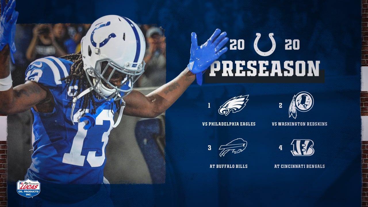 2020 Indianapolis Colts Preseason Schedule: Complete schedule