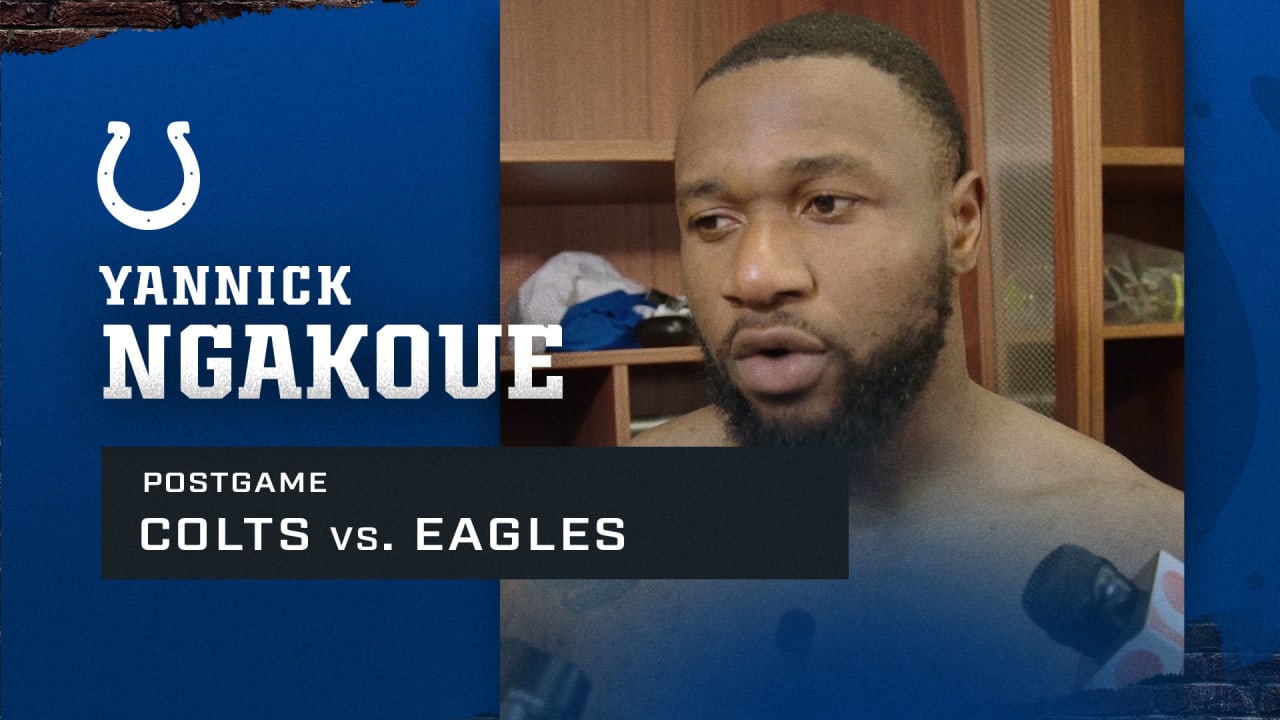 Zaire Franklin: Colts at Eagles postgame