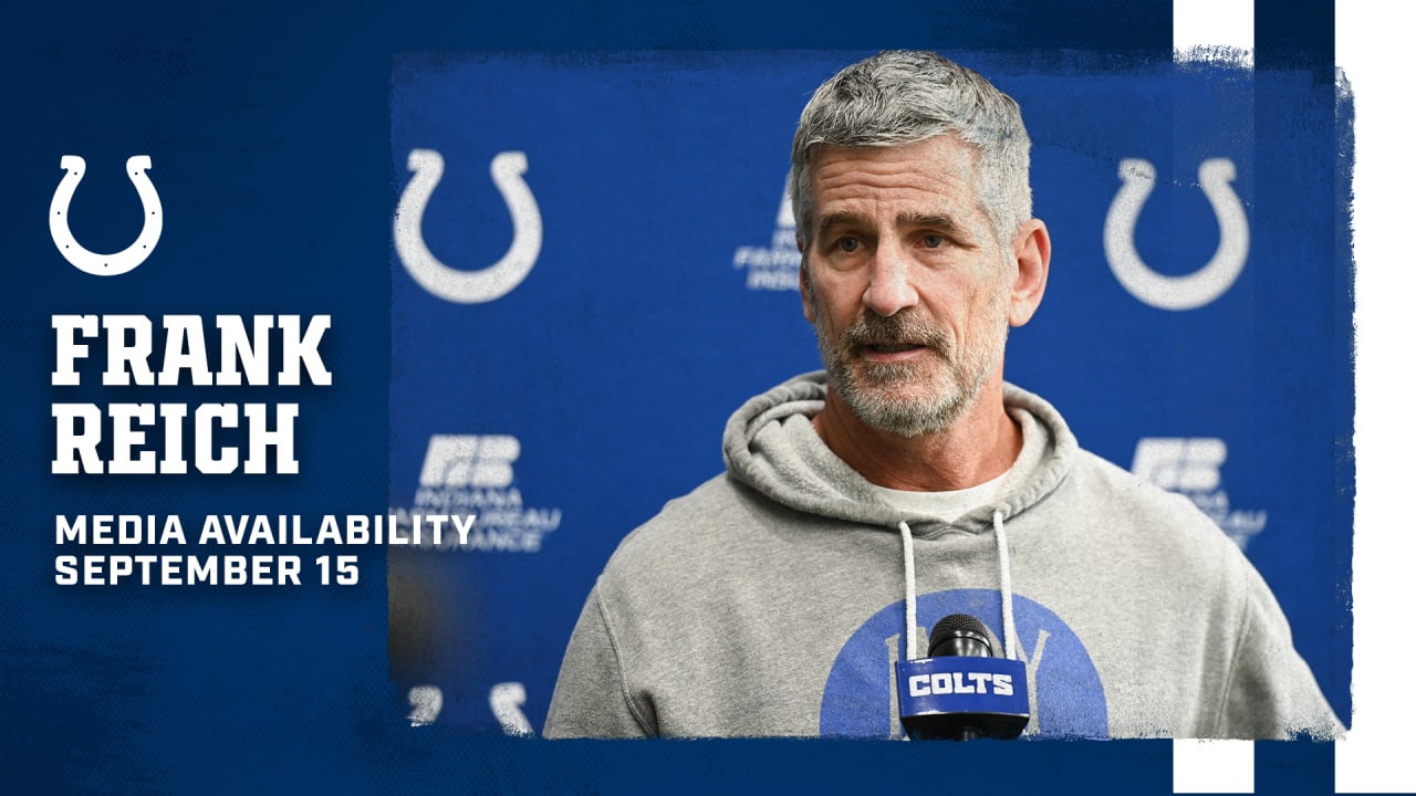 Colts' Frank Reich quotes Buffalo Bills HOF coach when addressing fans,  media 