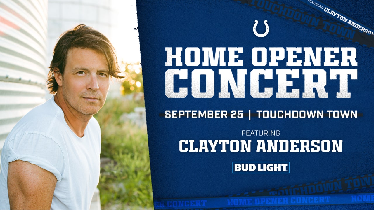 Clayton Anderson To Headline Colts 'Home Opener Concert' On Sunday