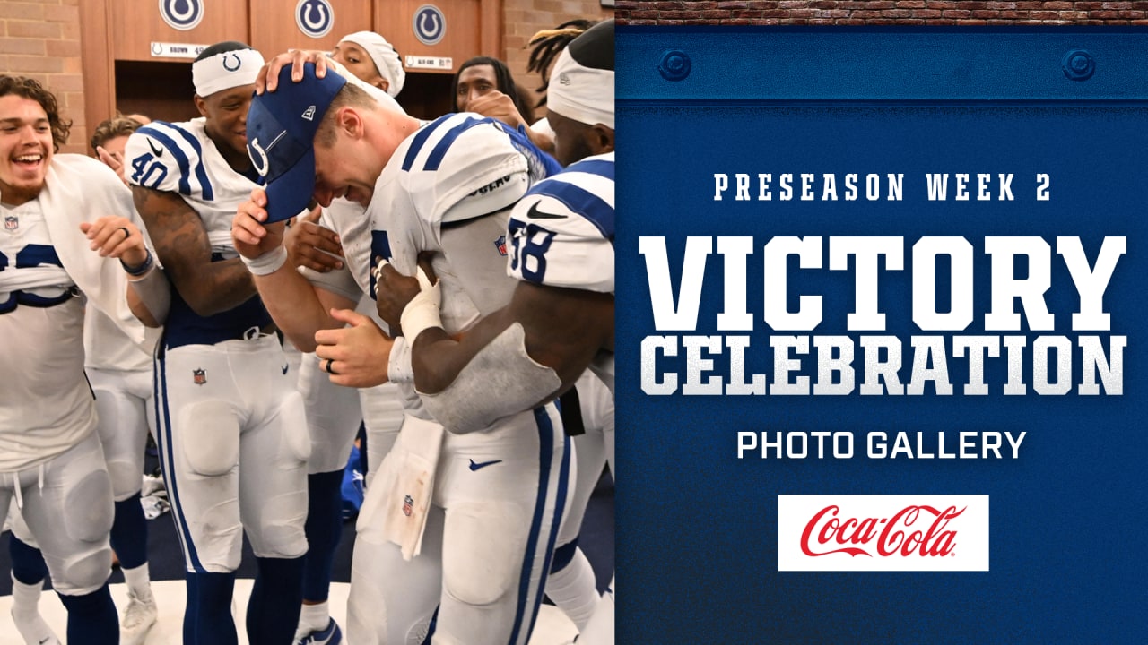 Victory Celebration Colts vs. Bears