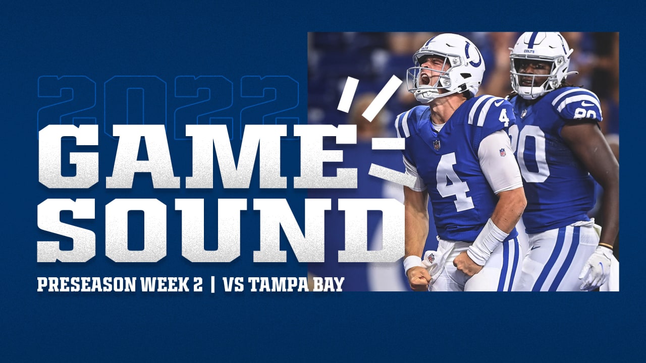 Game Sound: Colts vs. Buccaneers