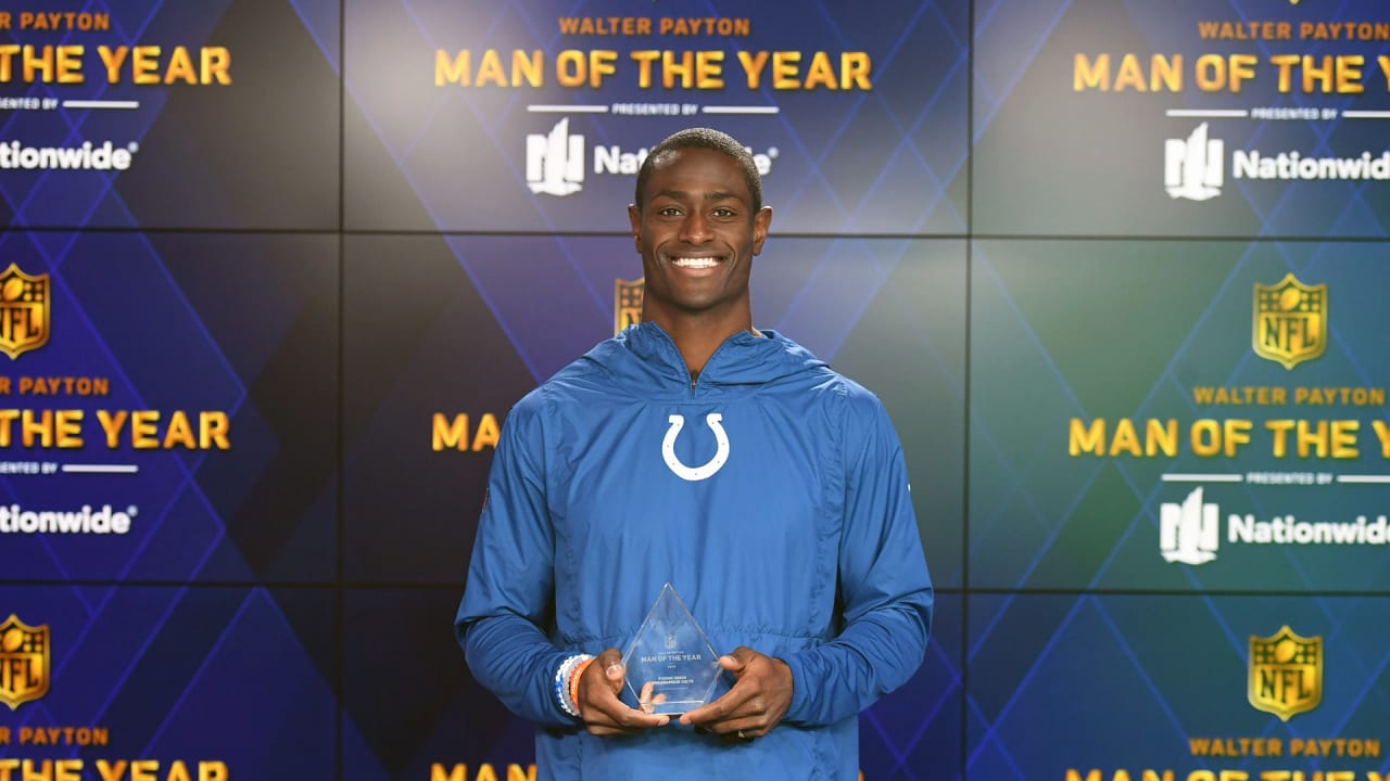 Kenny Moore II On Being Named Colts' Walter Payton Man Of The Year Nominee:  'It means a lot to me'