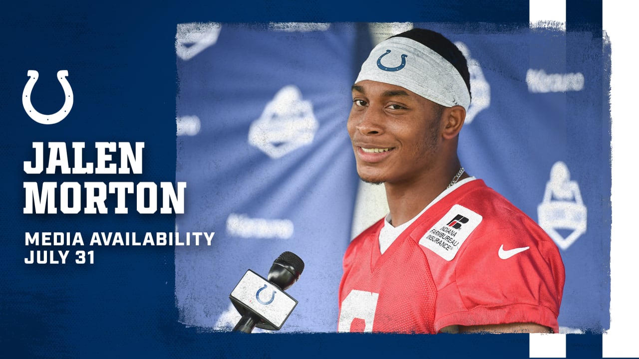 2021 Training Camp Jalen Morton, July 31