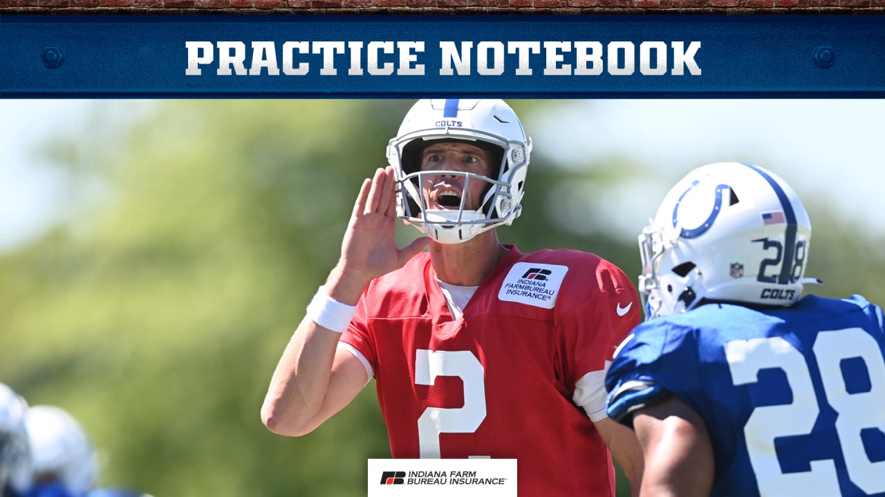 Practice Notebook: Colts Don’t Have To Change Sense Of Urgency As Texans Week Begins