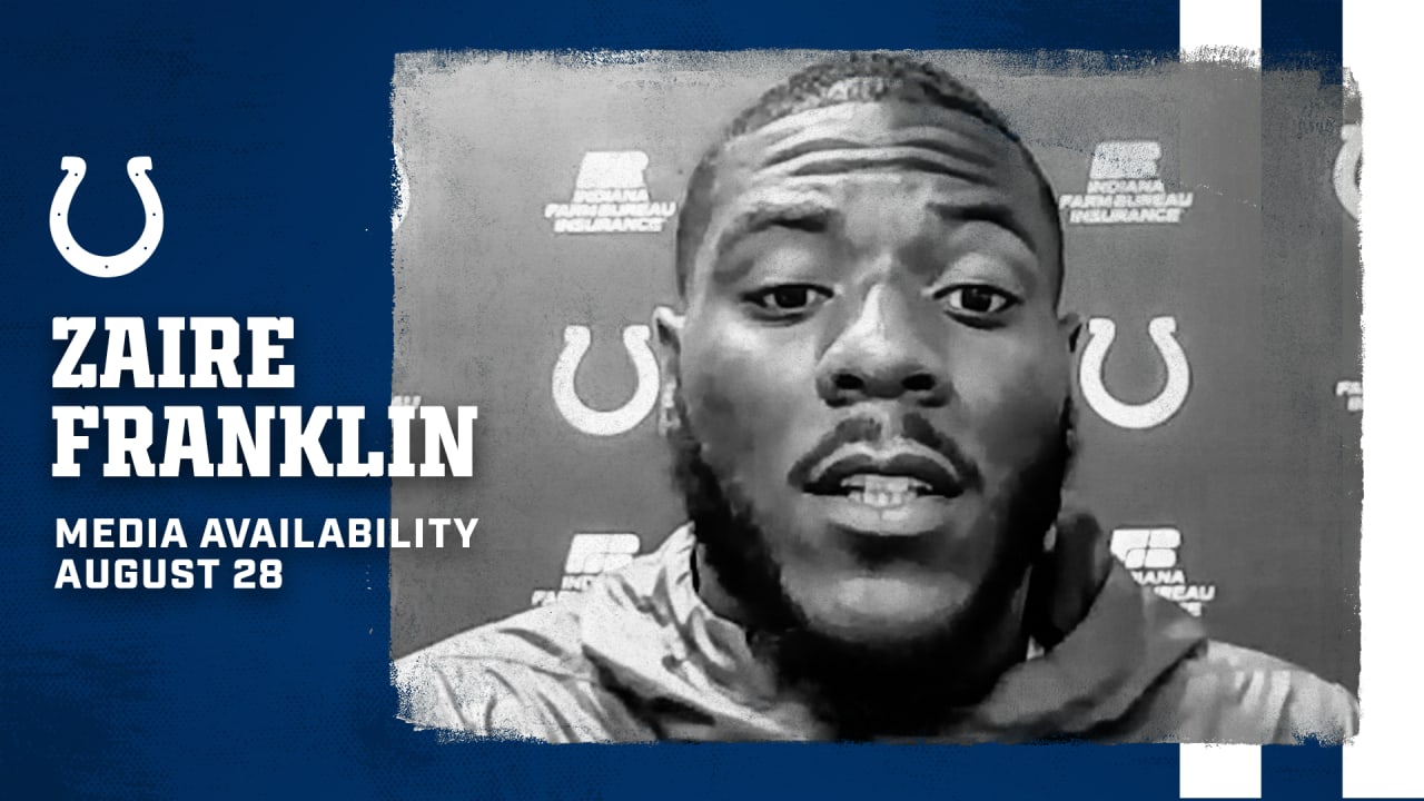 Colts LB Zaire Franklin On Professional Athletes Using Their Platform ...