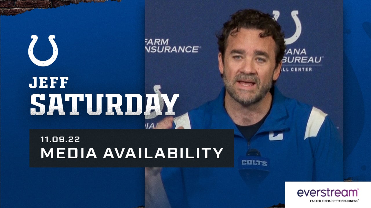 Takeaways from Jeff Saturday's end-of-season press conference