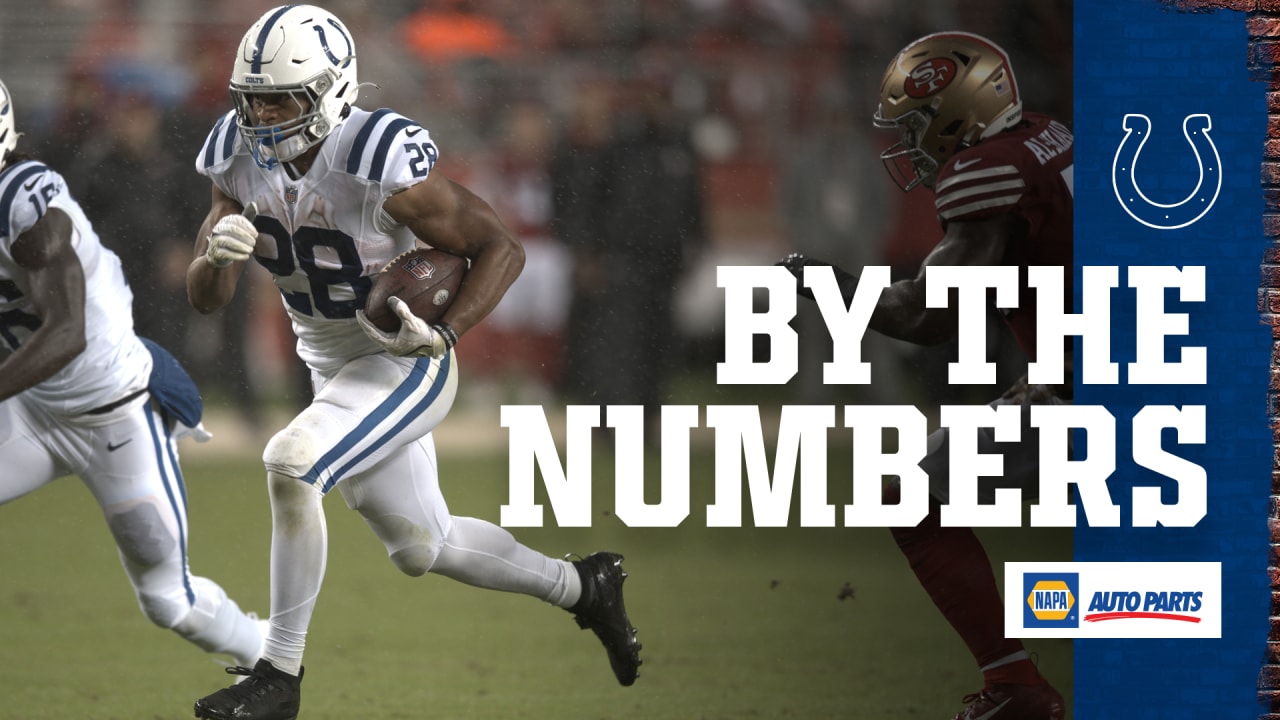 Game Stats: Colts 30, 49ers 18