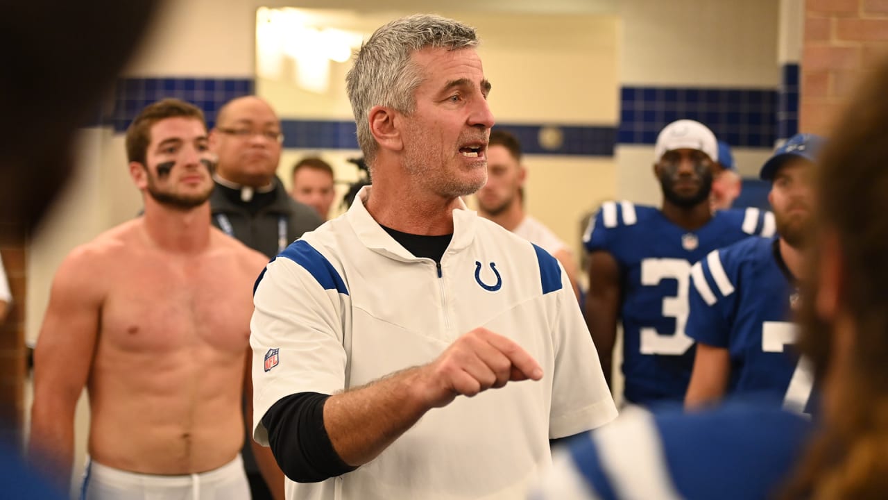 AFC Wild Card: Colts celebrate in locker room after win (Video)