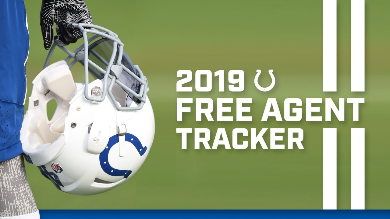 2019 Colts Free Agent Tracker