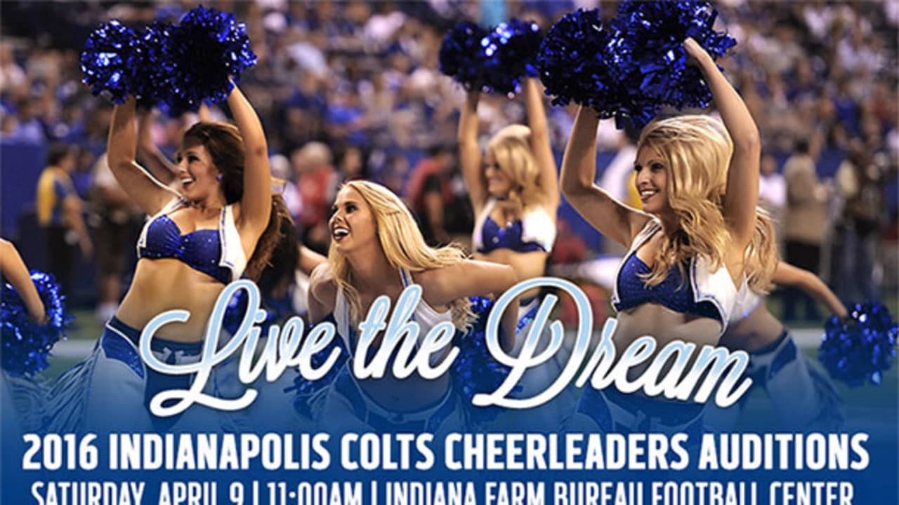 2019 NFL Indianapolis Colts Cheerleaders Auditions Info