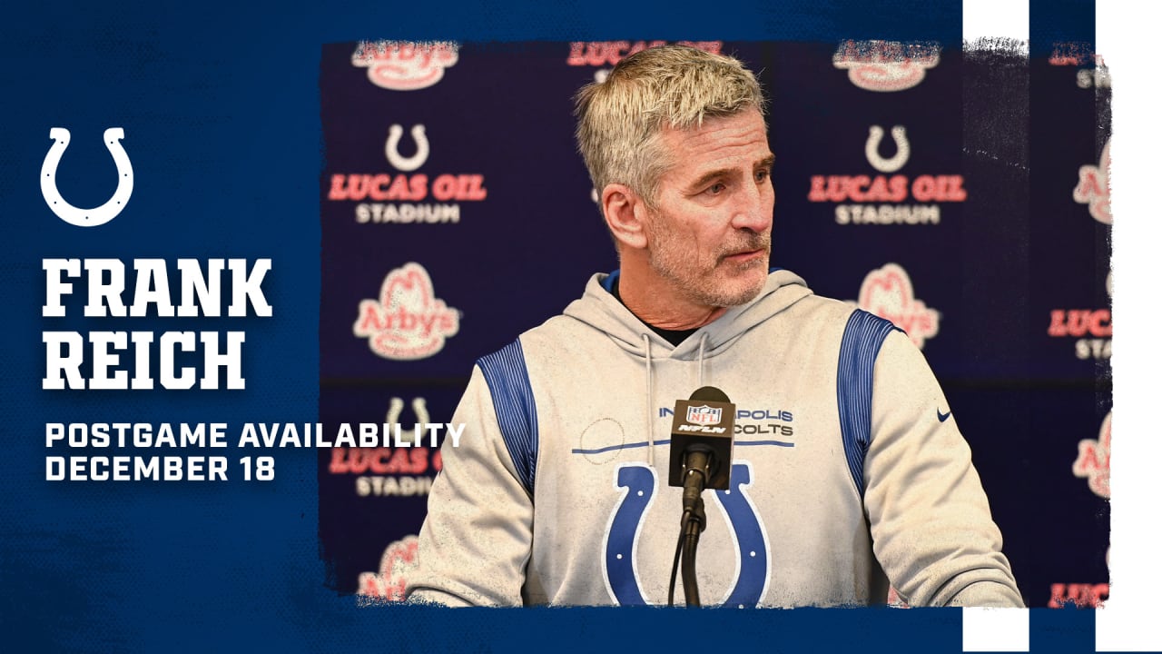 Frank Reich's Message After Colts' Loss To Patriots: 'It Starts