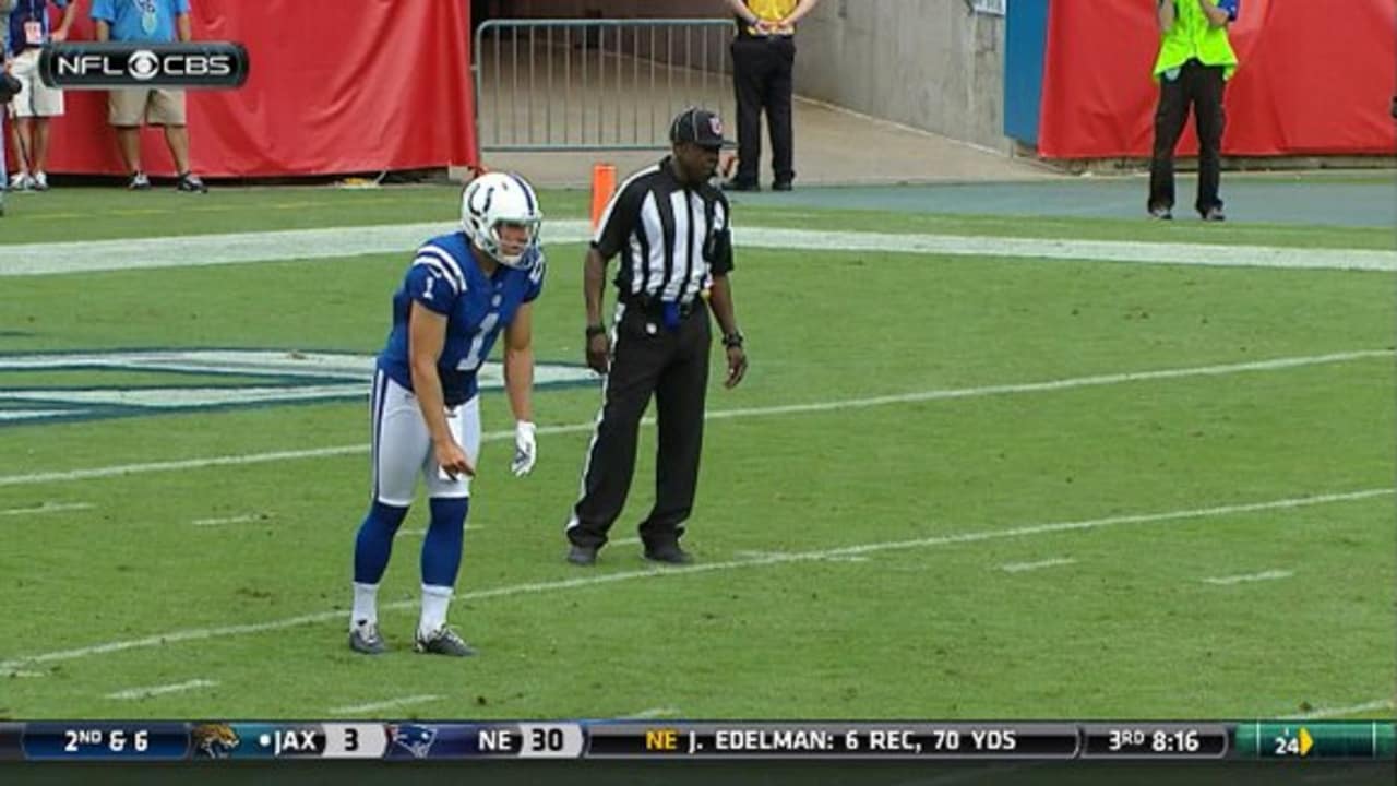 Colts Pat McAfee takes fake punt for 18-yard gain