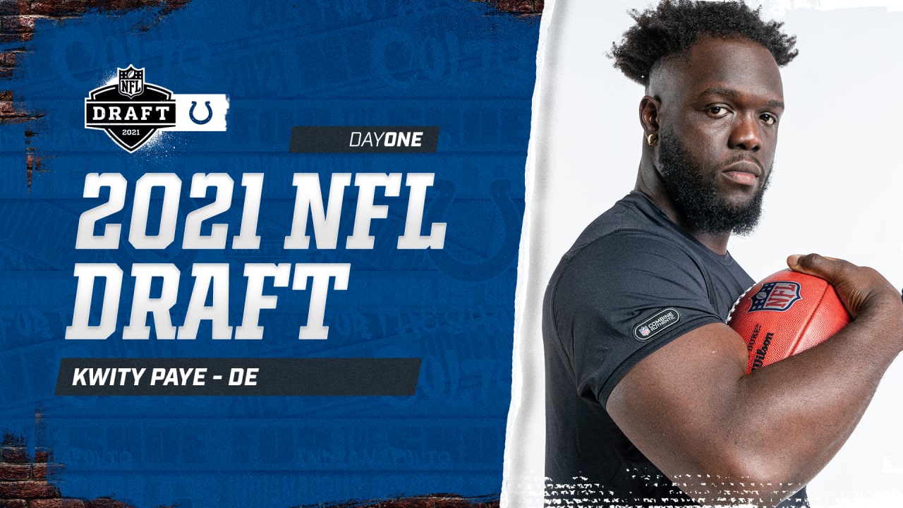 Round 1 - Pick 21: Kwity Paye, DE, Michigan (Indianapolis Colts) : r/nfl