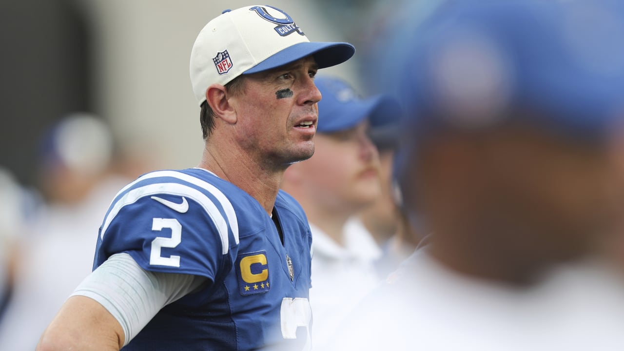 Colts QB Matt Ryan 'personally disappointed' with benching, but will  'accept and embrace' backup role