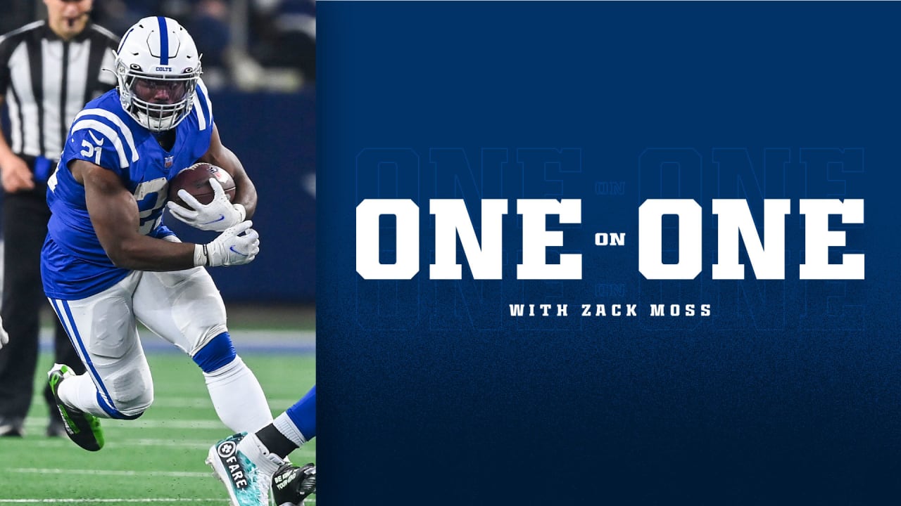 Zack Moss making most of opportunity with Colts