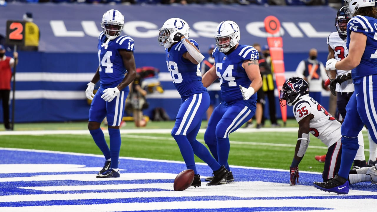 Indianapolis Colts defensive end Dayo Odeyingbo's third-down sack on Philadelphia  Eagles quarterback Tanner McKee forces Eagles punt