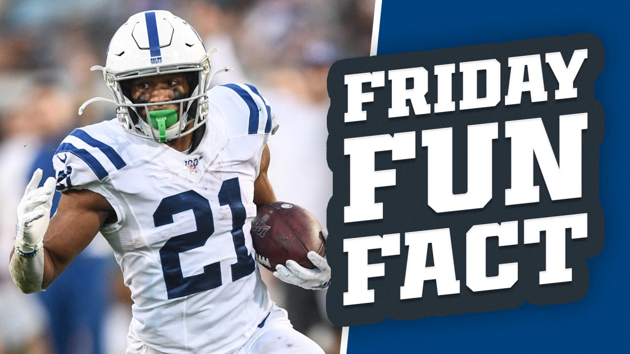 Friday Fun Fact: Nyheim Hines Joins Marshall Faulk and Edgerrin James On List Of Impressive All-Around Running Backs - Colts.com