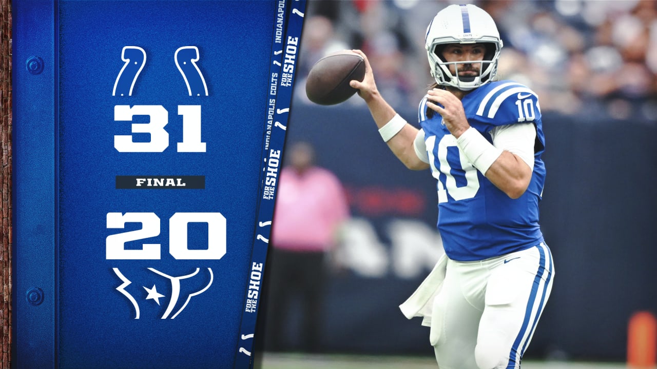 NFL Week 2 Game Recap: Indianapolis Colts 31, Houston Texans 20