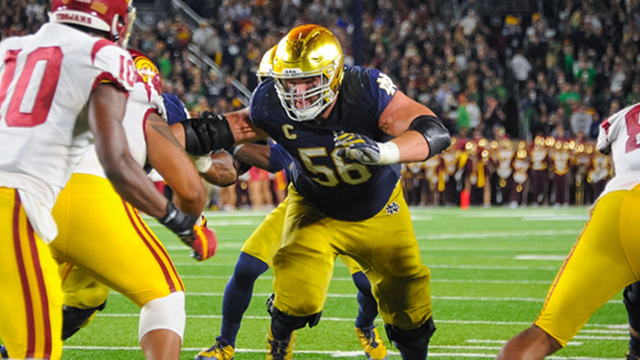 Colts guard Quenton Nelson balls out during high school all-star game