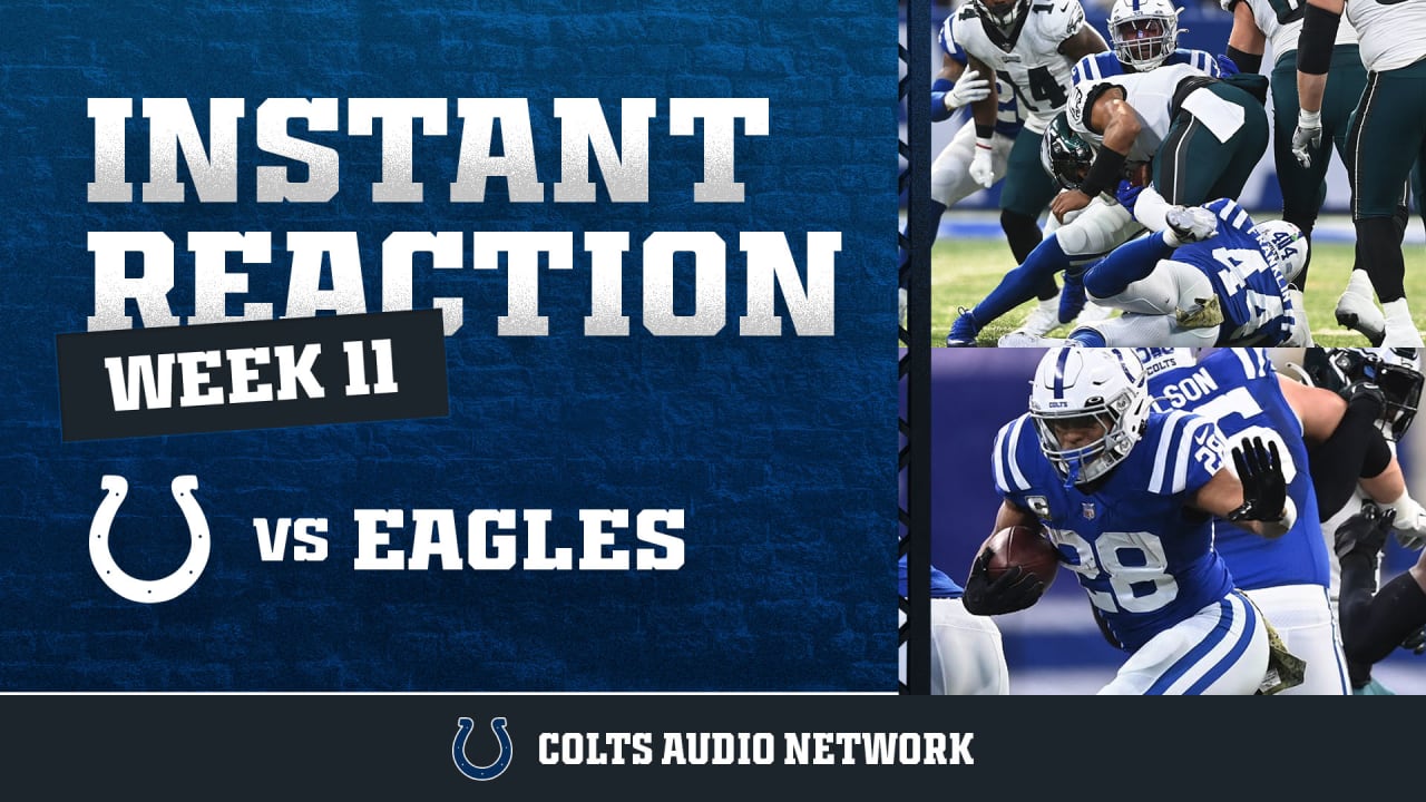 Eagles vs Colts score, highlights, inactives and live updates