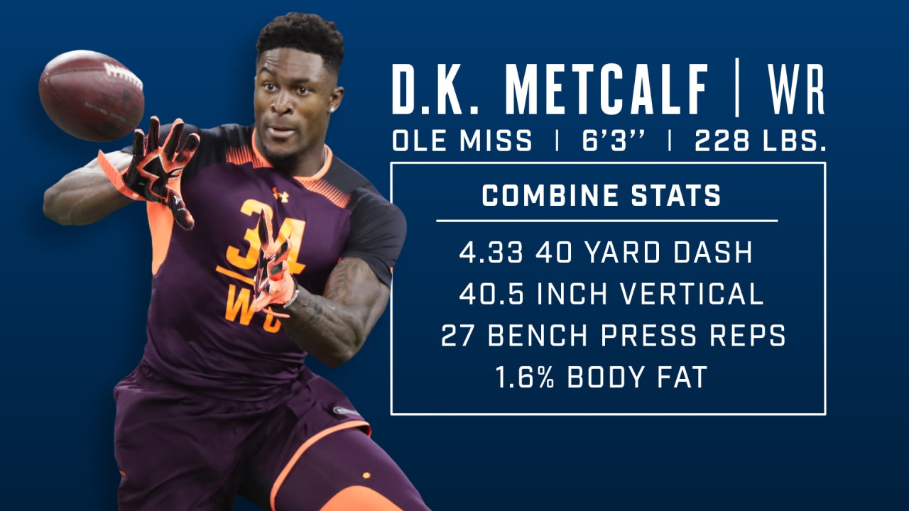 dk metcalf combine