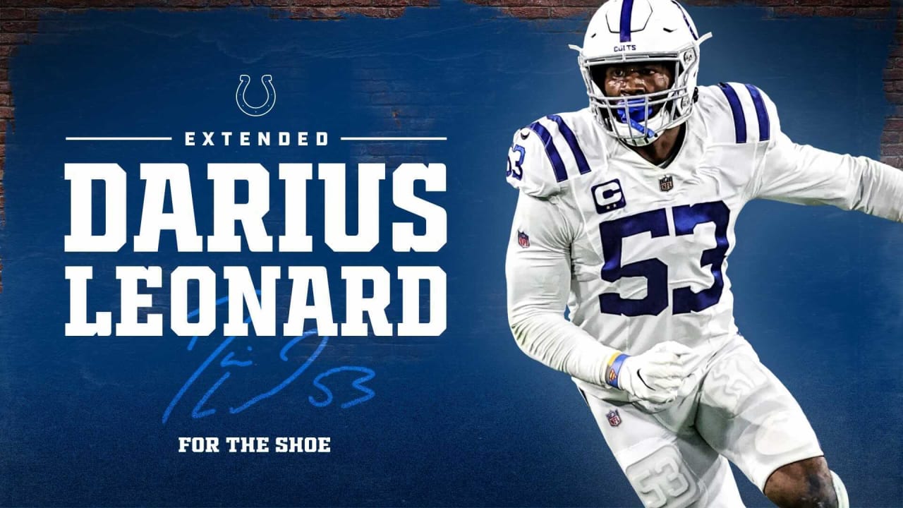 Colts Sign All Pro Linebacker Darius Leonard To Contract Extension