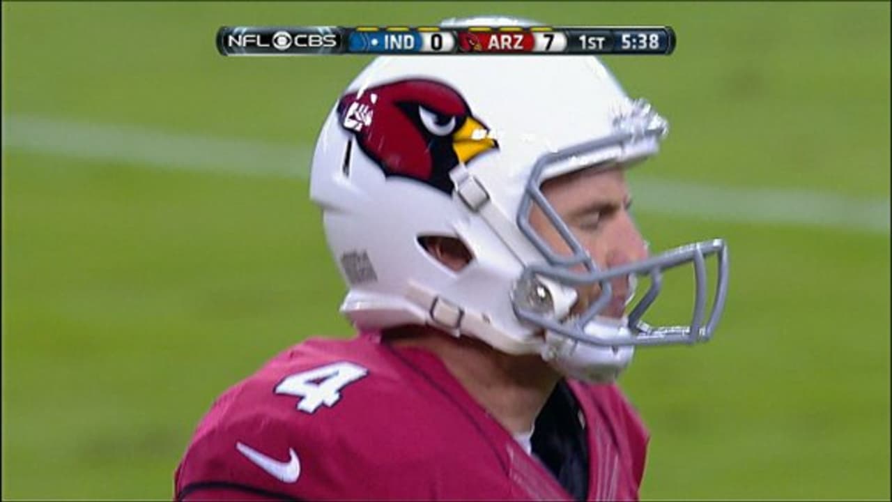 Arizona Cardinals kicker Jay Feely celebrates kicking the winning field  goal in overtime of the Cardinals-Cleveland Browns game at University of  Phoenix Stadium in Glendale, Arizona, December 18,2011. The Cardinals  defeated the