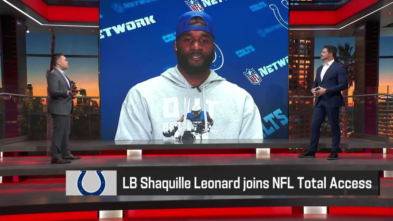Colts LB Shaq Leonard joins NFL Total Access following teams win over Ravens